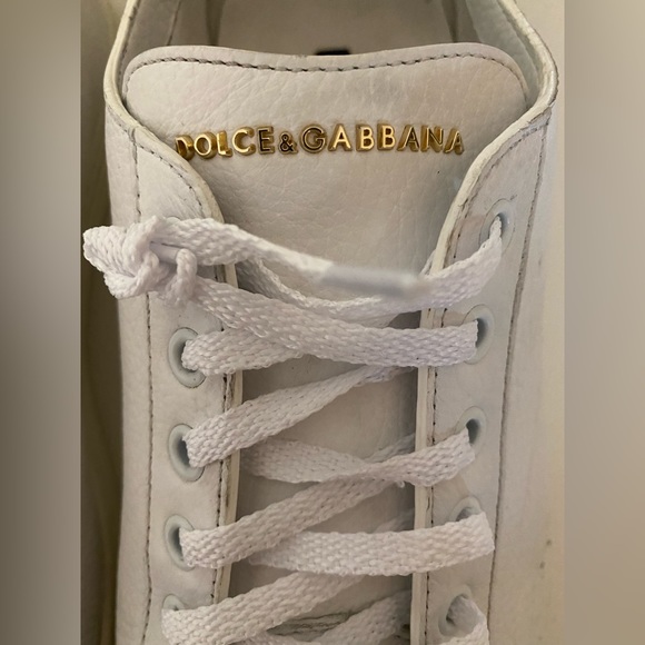 🔥Dolce & Gabbana Mens Leather Sneakers - Picture 2 of 10